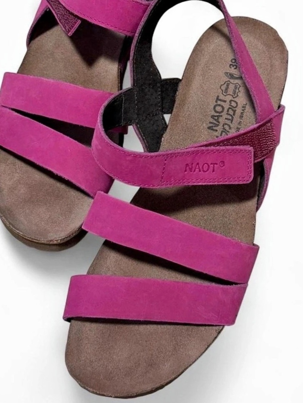 Naot Judith Sandal Strappy Sandals Pink & Brown